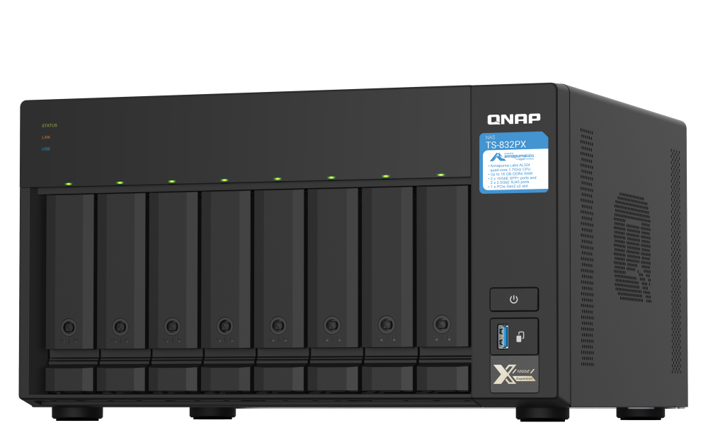 QNAP_NAS_TS-832PX_titan_data_solutions QNAP NAS TS-832PX solution available from Titan Data Solutions