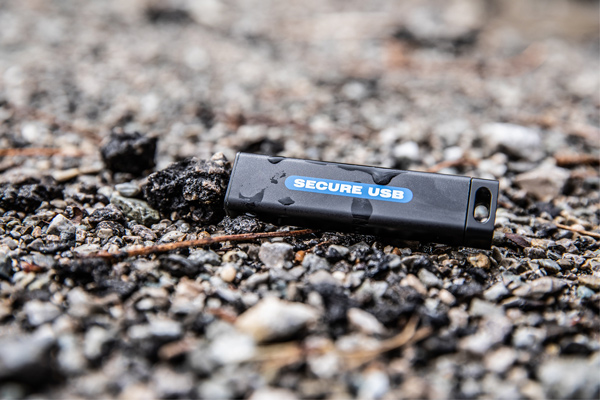 SecureUSB® KP Hardware-Encrypted USB Flash Drive with Keypad