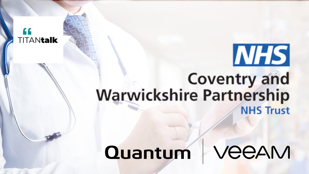 NHS Trust Relies on Quantum DXi for Fast, Secure Data Protection
