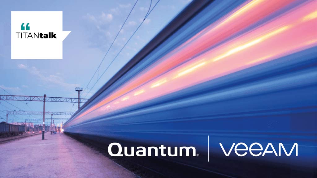 Snabbare säkerhetskopiering med Quantum och Veeam